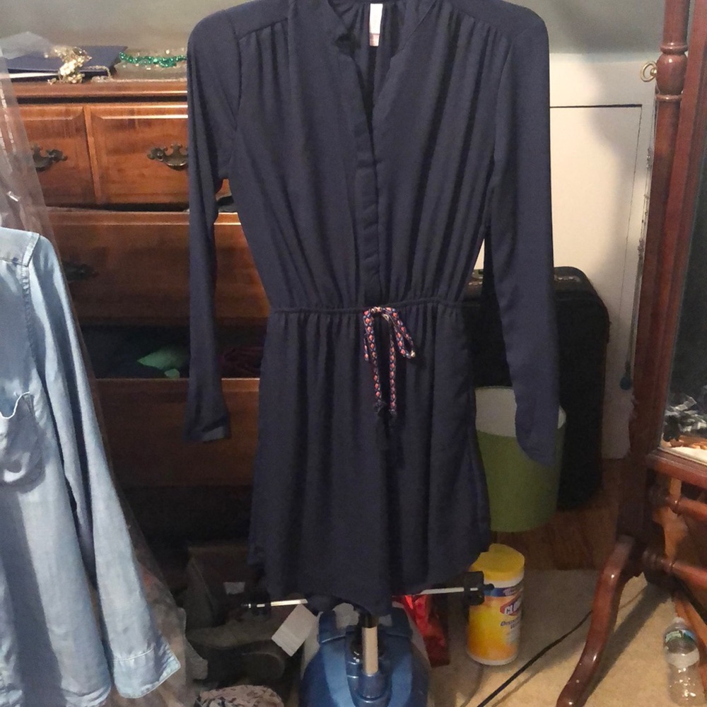Blue dress